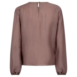 Co'Couture ConnyCC Drape Bluse, , M*Dame Bluser & Skjorter