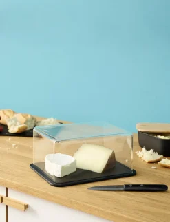 RIG-TIG by Stelton Contain-It Osteboks, Klar/Sort