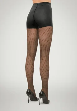 Clearance Wolford Control Dots Strømpebukser, , S Sort