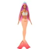 Hot Barbie Core Mermaid Pink Dukke