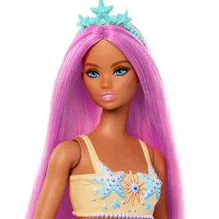 Hot Barbie Core Mermaid Pink Dukke
