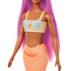 Hot Barbie Core Mermaid Pink Dukke