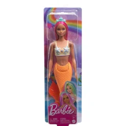 Hot Barbie Core Mermaid Pink Dukke