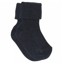 Hot MP Denmark Cotton Rib Baby Strømper, , 15-16 Navy
