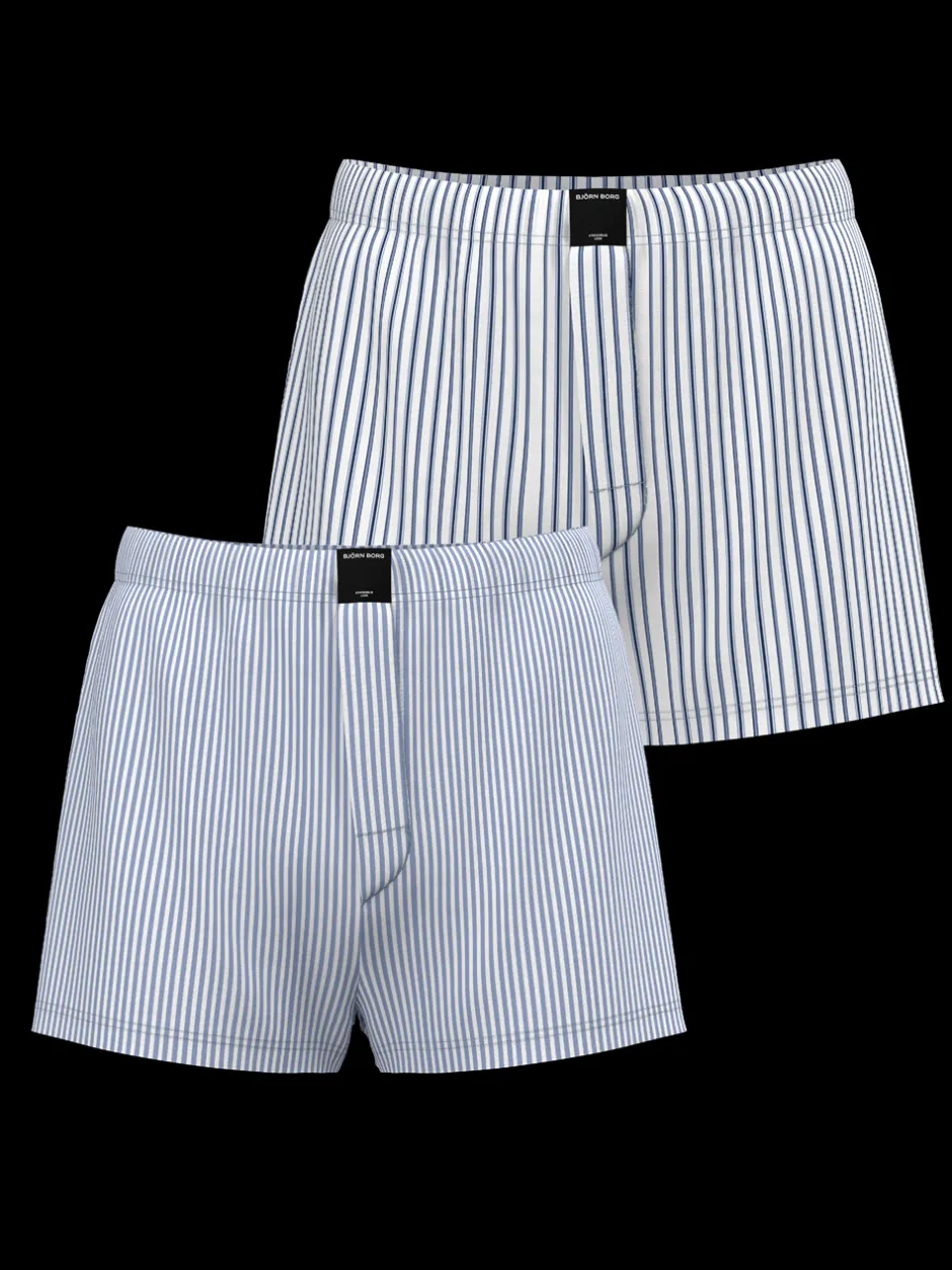 Björn Borg Cotton Stretch Woven 2-pak Boxershorts, , S* Undertøj