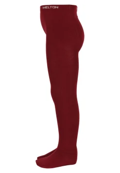 Online MELTON Cotton Strømpebukser, , 80-86 cm Sundried Tomato