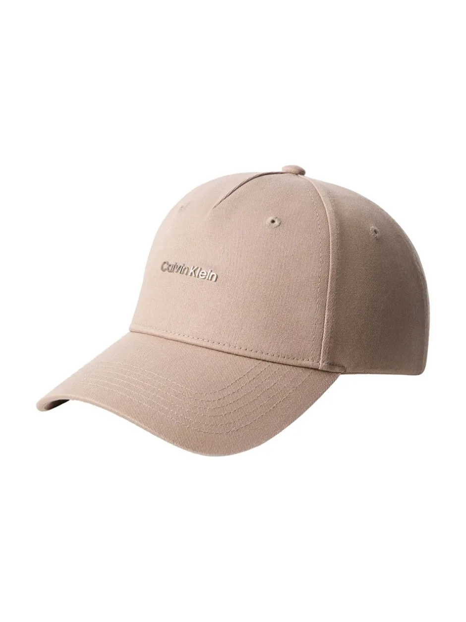 New Calvin Klein Cotton Twill Kasket, Desert Taupe