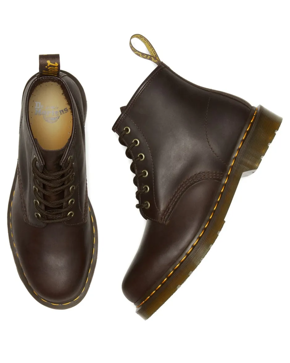 Sale Dr. Martens Crazy Horse Ankelstøvler, , 43 Dark Brown