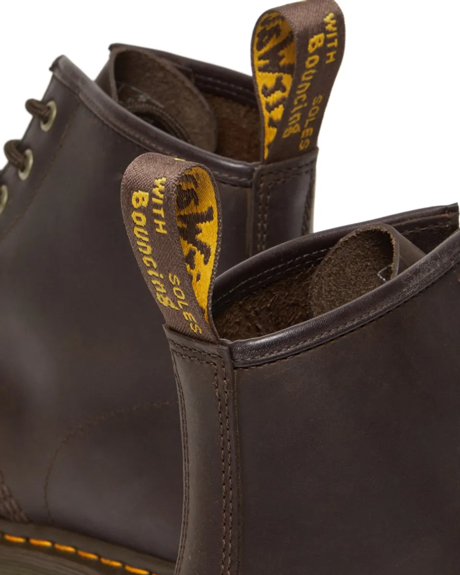 Sale Dr. Martens Crazy Horse Ankelstøvler, , 43 Dark Brown