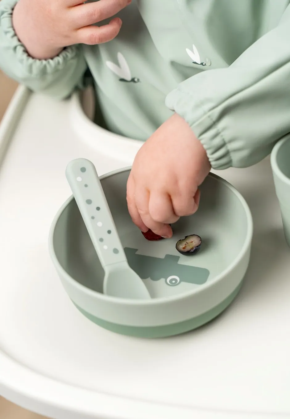 Done by Deer Croco Foodie Skål,*Børn Børneservice|Tallerkener