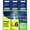 Hot Oral-B Cross Action 6-pak Børstehoveder