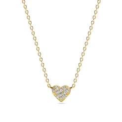 Sif Jakobs Jewellery Cuore Halskæde, , 45 cm*Dame Halskæder