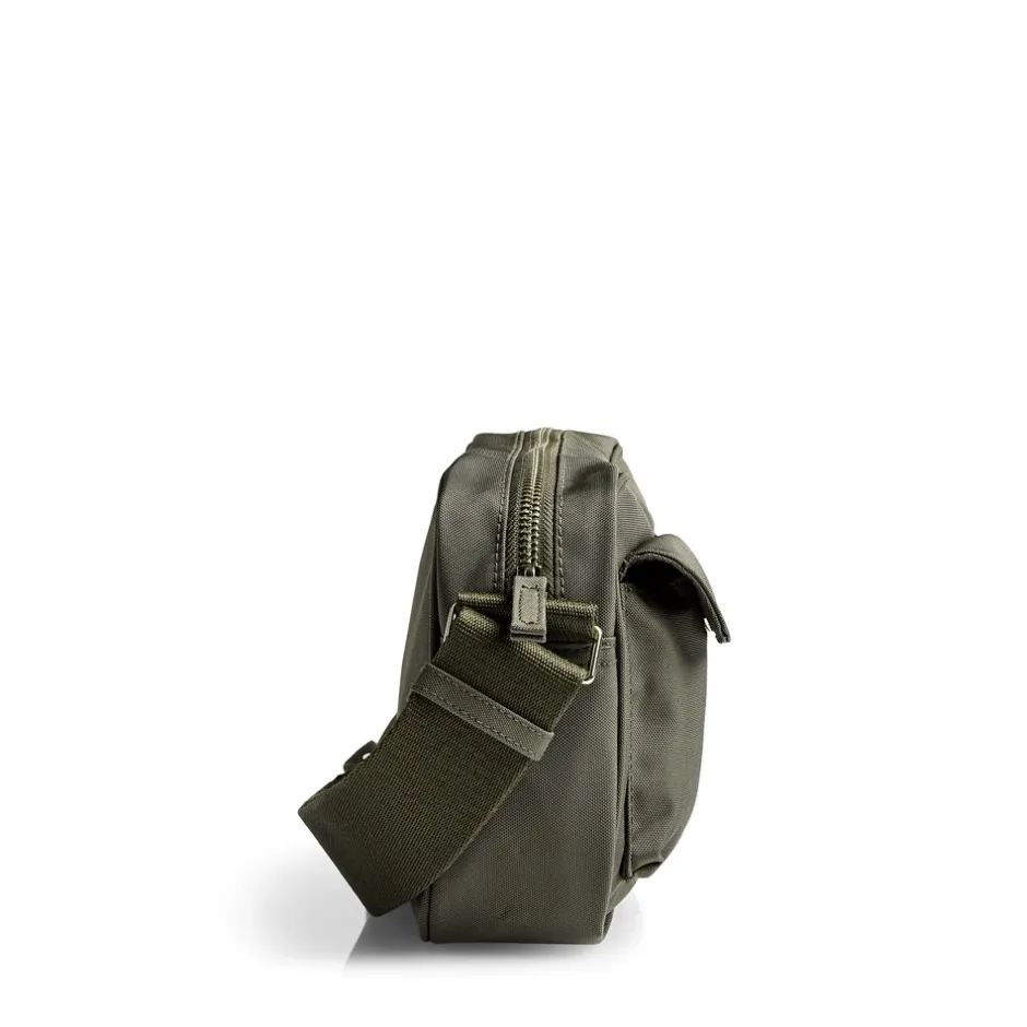 Outlet Markberg Darla Crossbody, Dark Olive/Gold
