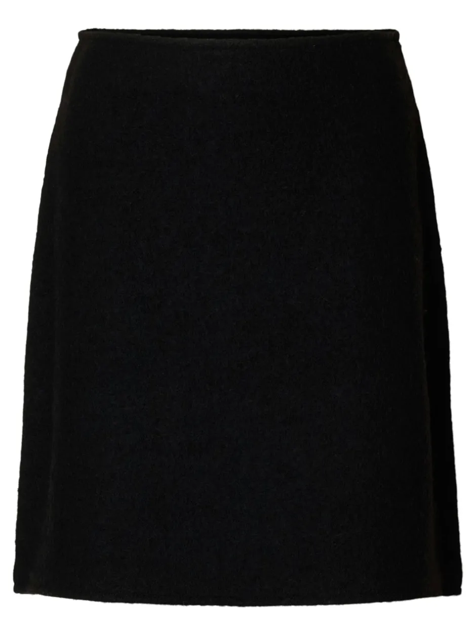 Discount Selected Women Darla Striknederdel, , L Black