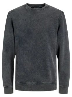 Clearance R.D.D. Royal Denim Division Dawson Overdye Crew Neck Sweatshirt, , XXL Black