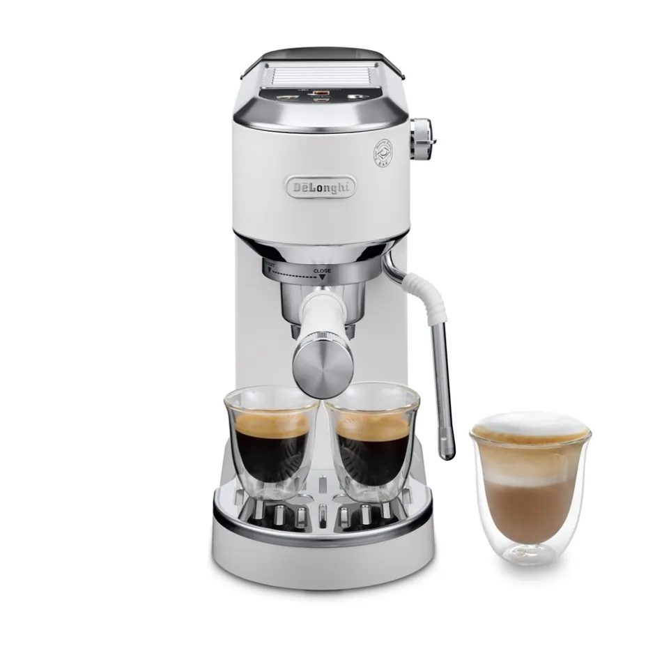 Outlet De'Longhi Dedica Duo EC890 Espressomaskine, White