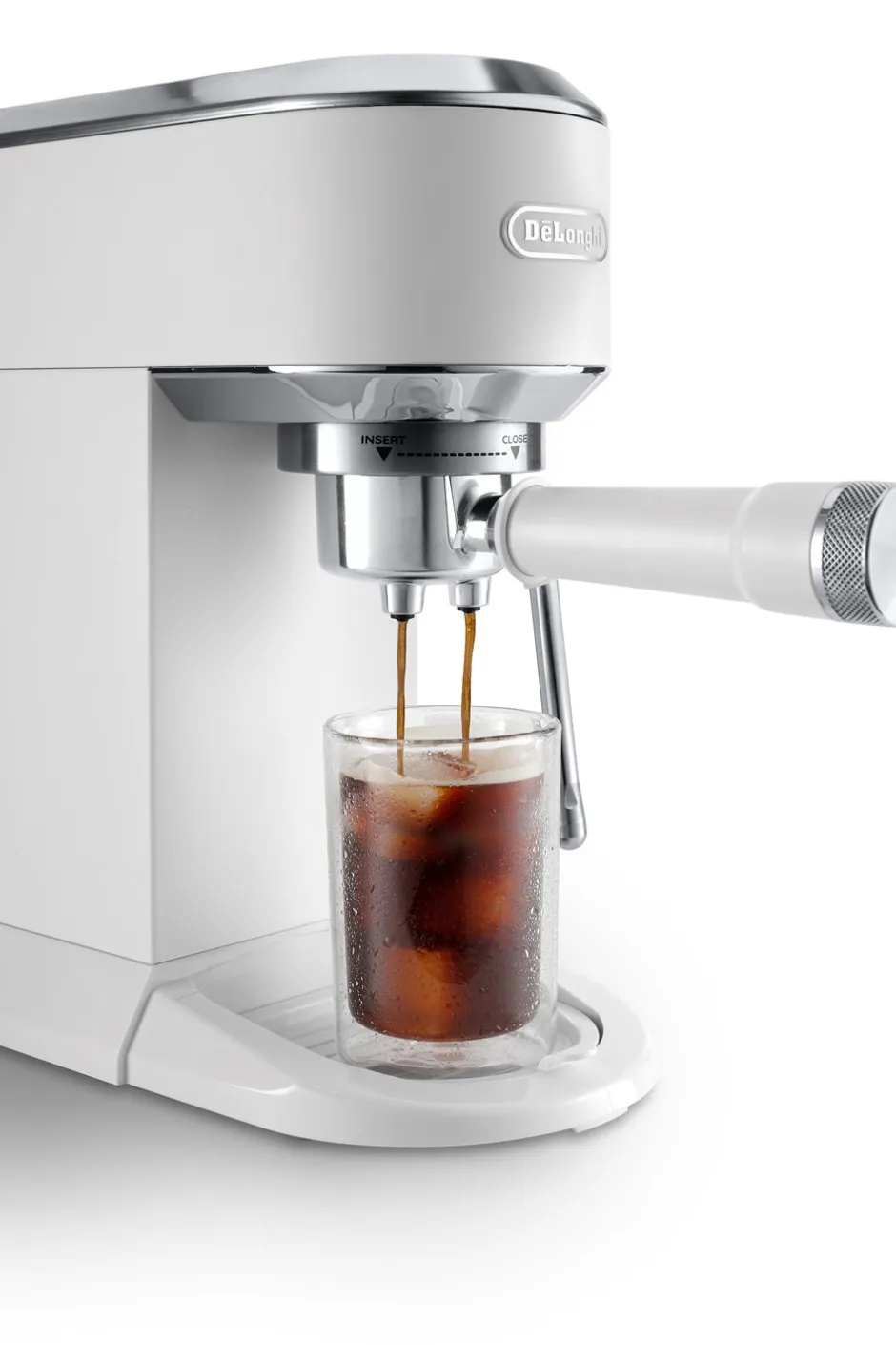 Outlet De'Longhi Dedica Duo EC890 Espressomaskine, White