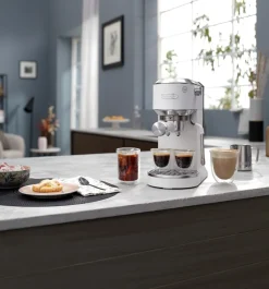 Outlet De'Longhi Dedica Duo EC890 Espressomaskine, White