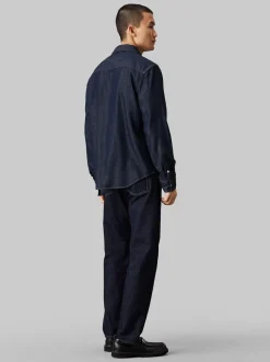 Hot Calvin Klein Jeans Denim Skjorte, , XL Denim Dark