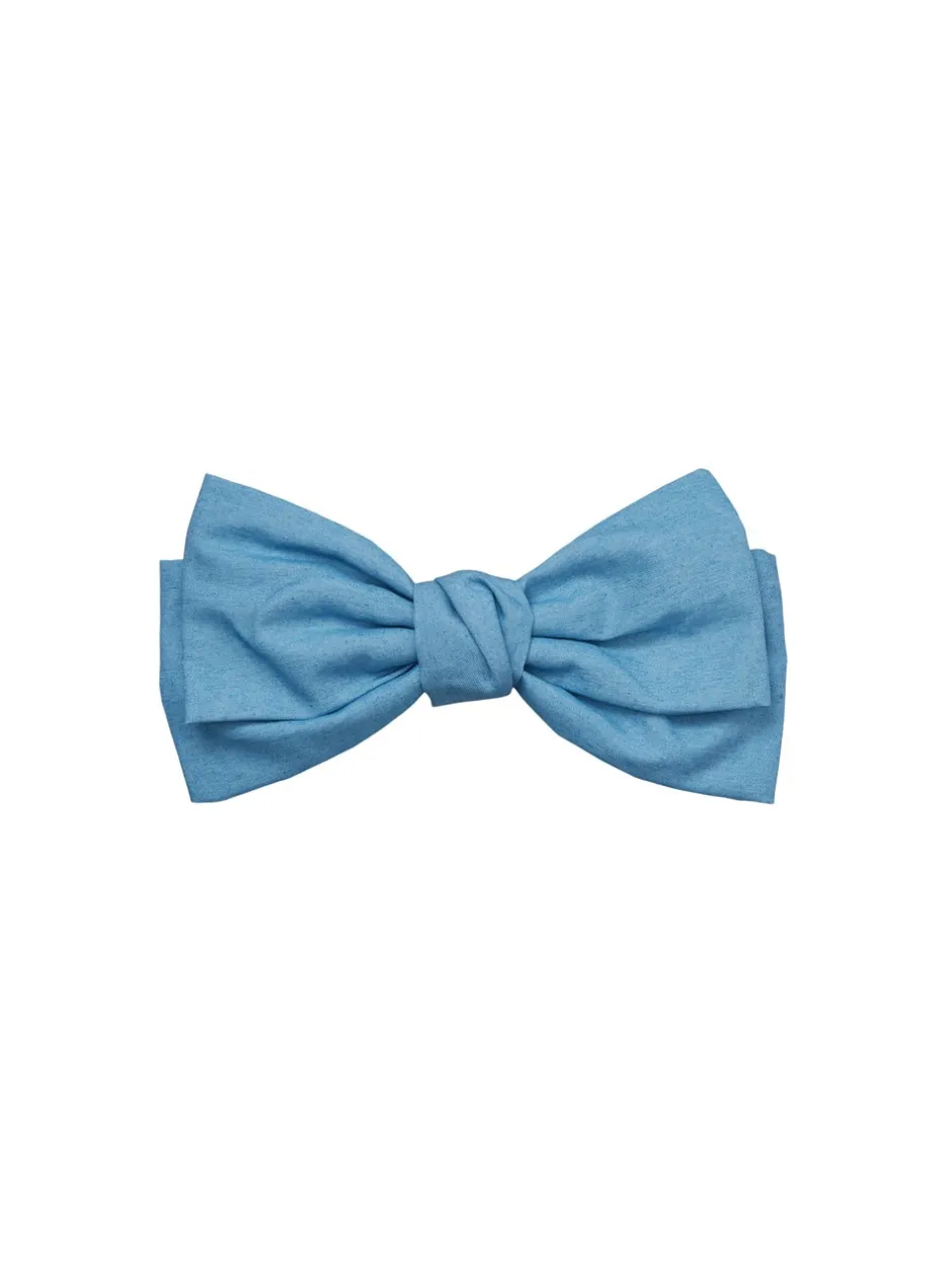Outlet Beck Söndergaard Denima Bigger Bow Hårklemme, Coronet Blue