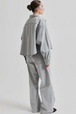Sale Second Female Denira Denim Jeans, , S Light Grey Denim