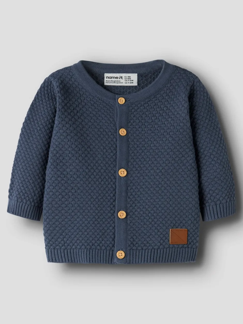 Name It Denver Langærmet Cardigan, , 86 cm*Børn Cardigans