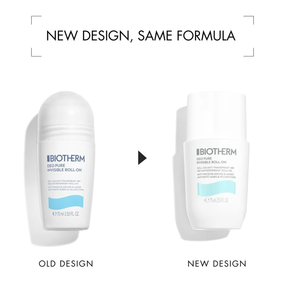 Biotherm Deo Pure Invisible Deo Roll-On, 75 ml* Deodorant