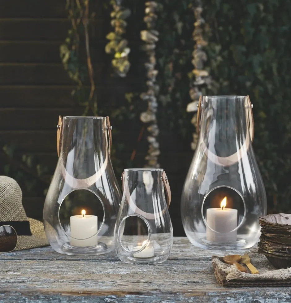 Holmegaard Design With Light Lanterne, , 17x19x17 cm* Lanterner & Lyskæder|Udendørslamper
