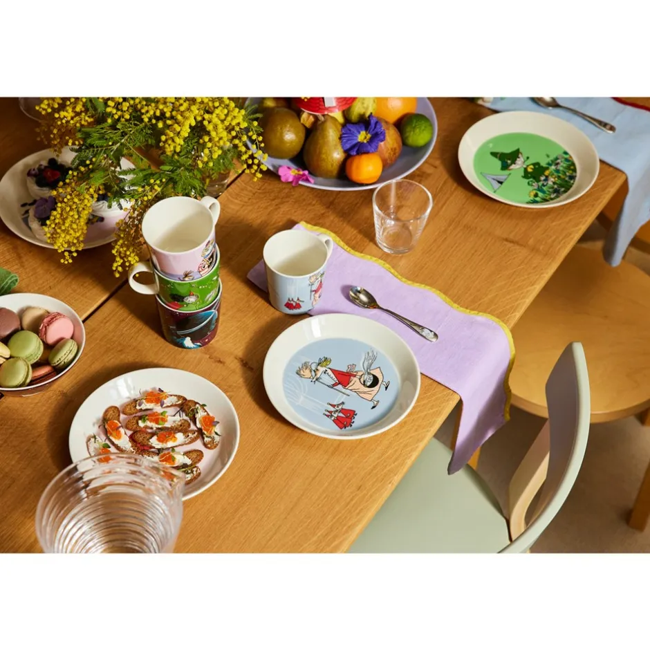 Moomin Arabia Desserttallerken, , Ø19 cm Filifjonk
