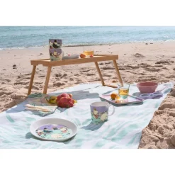 Hot Moomin Arabia Desserttallerken, Ø19 cm Stranddag