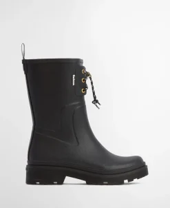 Hot Barbour Devlin Mid Welly Gummistøvler, , 37 Black