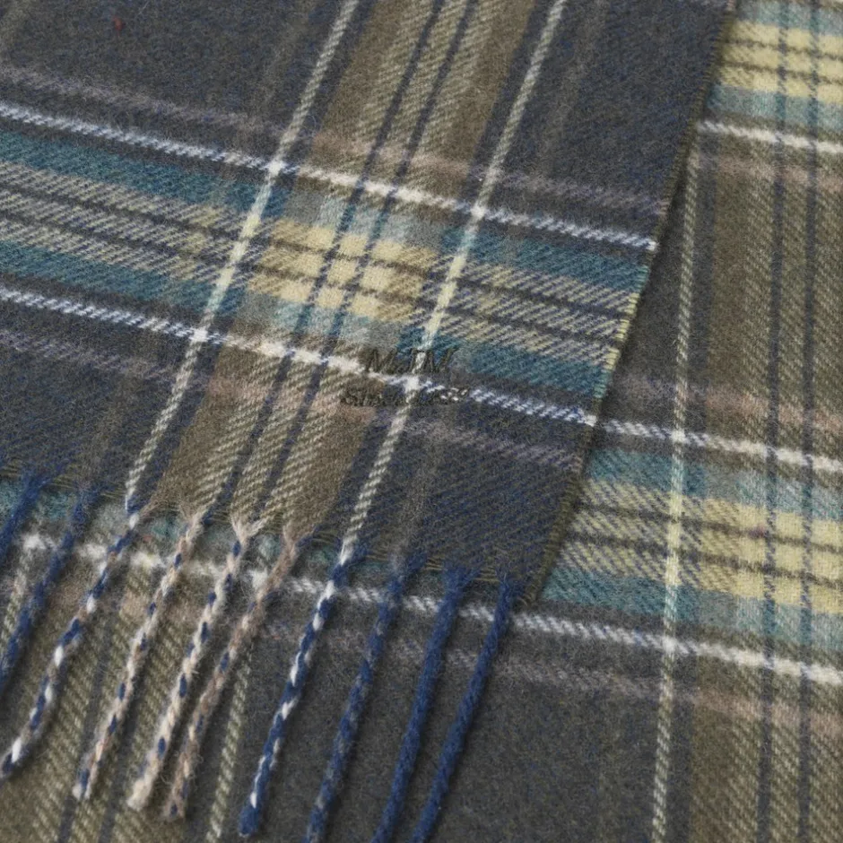 Best MJM Dexter 42 Wool Halstørklæde, Green