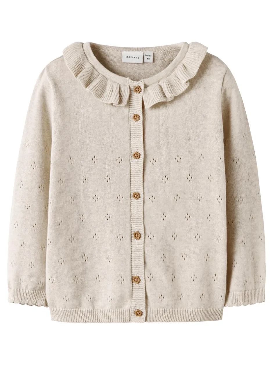 Name It Diame Knit Cardigan, , 116 cm*Børn Cardigans