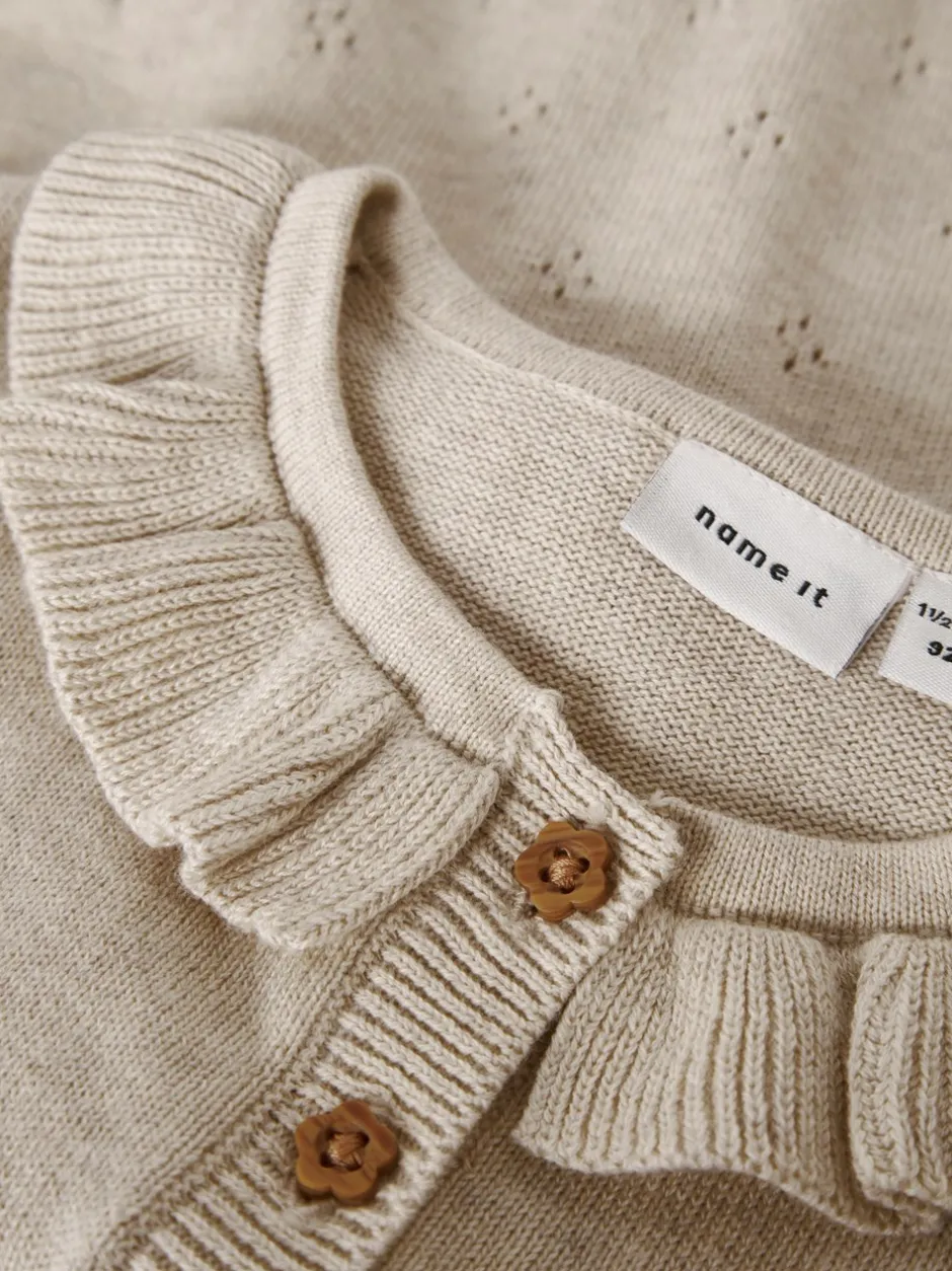 Name It Diame Knit Cardigan, , 116 cm*Børn Cardigans