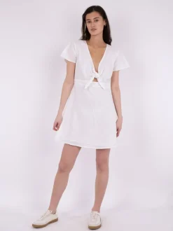 Neo Noir Diara Linen Kjole, , 40*Dame Kjoler