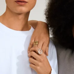 Discount Pilgrim Diego Ring, Gold Plated