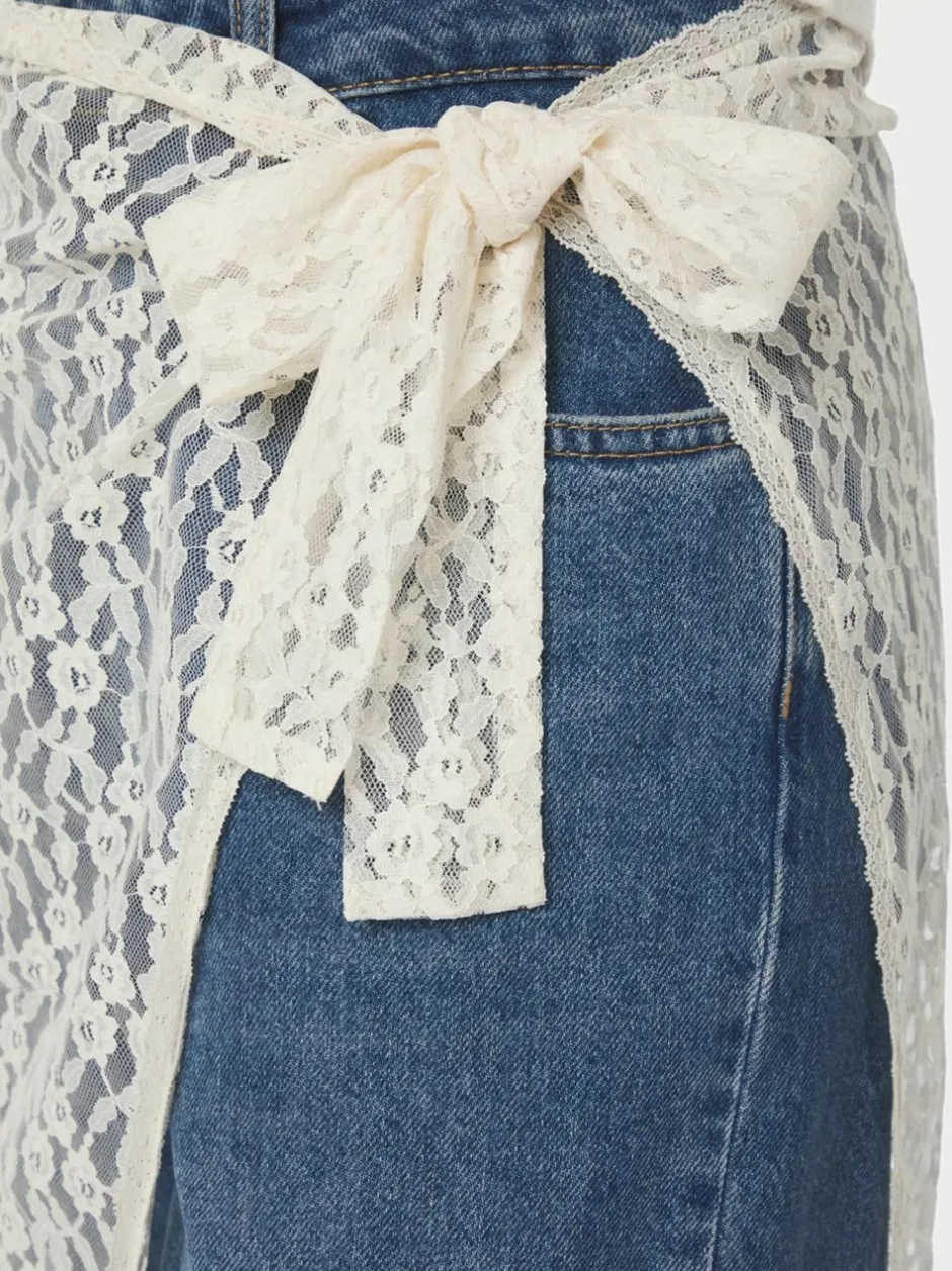 Neo Noir Diffana Wrap Nederdel, , 36*Dame Nederdele