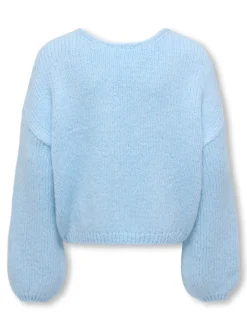 KIDS ONLY Dinea Reversible Striktrøje, , 134-140 cm*Børn Strik & Sweatshirts