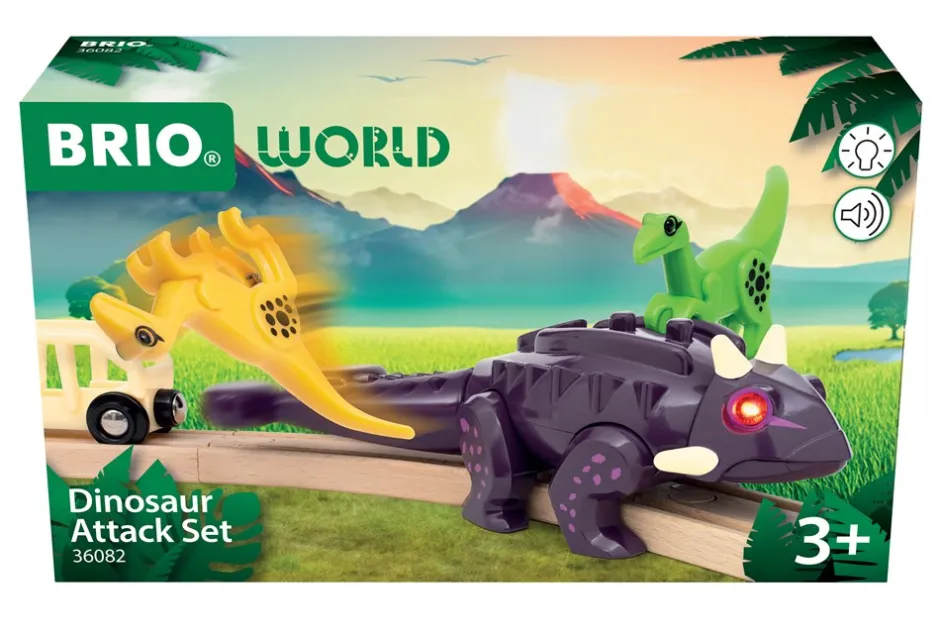 BRIO Dinosaur Attack Legesæt*Børn Legetøjsfigurer & Klodser