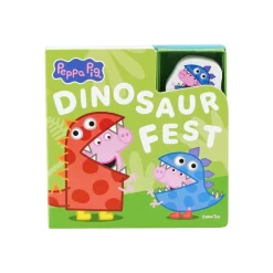 Gurli Gris Dinosaurfest - Bog Med Træfigurer
