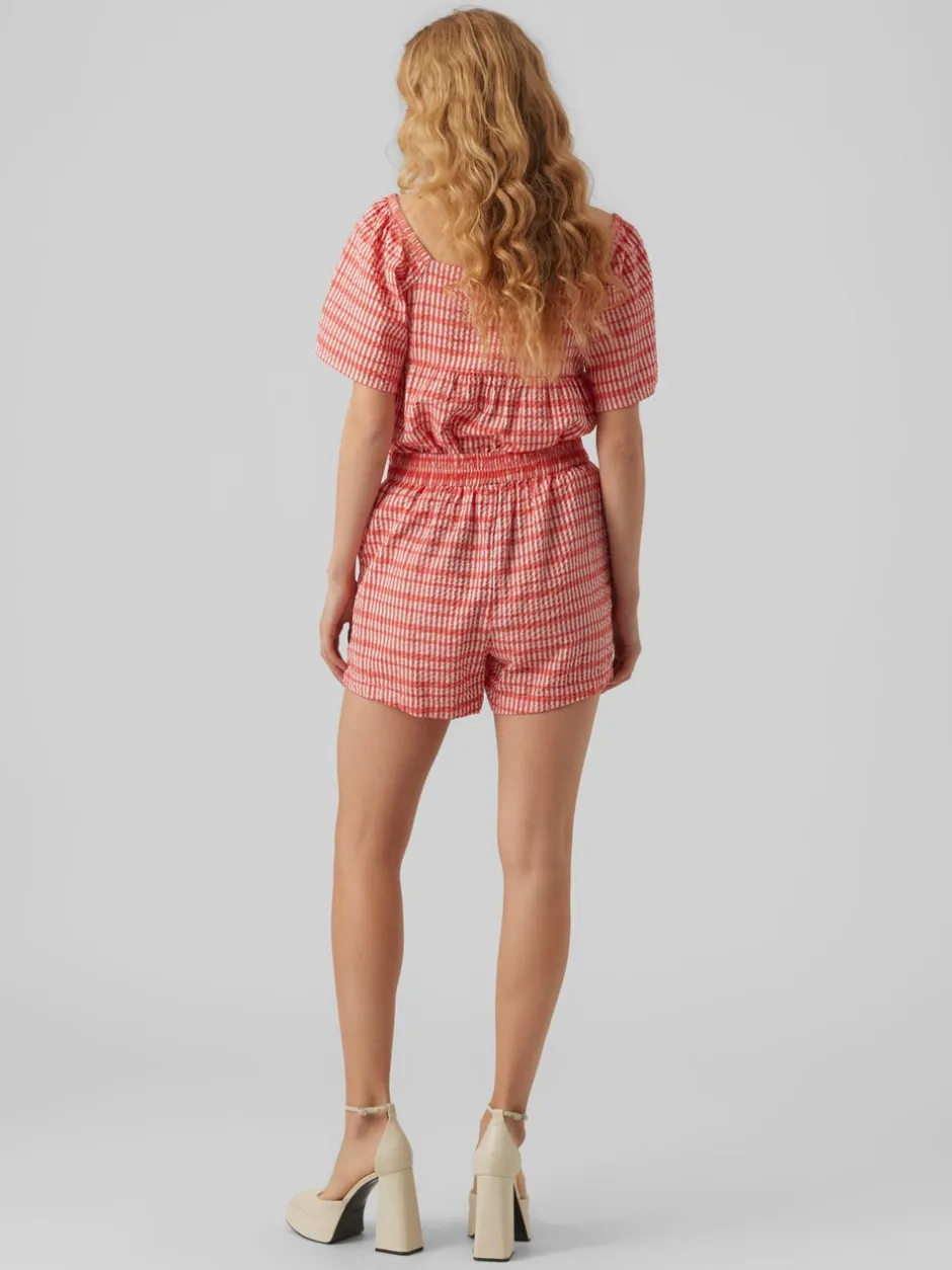 Best Vero Moda Dixie Højtaljede Shorts, , L Bittersweet