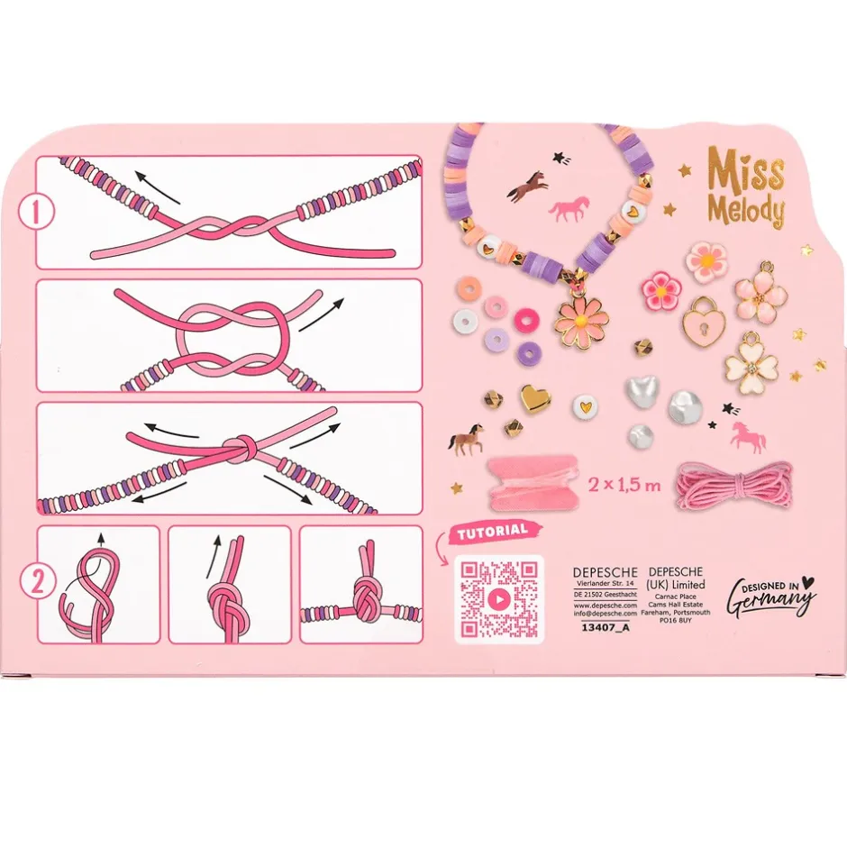 Online Miss Melody DIY Perlesæt