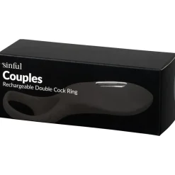Sinful Dobbelt Penisring* Sexlegetøj