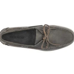 Online Sebago Docksides Crazy H Sko, , 41 Dark Grey