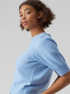 Vero Moda Doffy Kortærmet Striktrøje, , M*Dame Strik & Sweatshirts