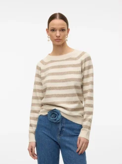 Vero Moda Doffy LS Striktrøje, , M*Dame Strik & Sweatshirts