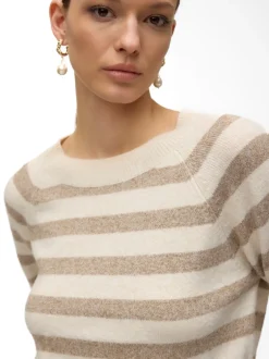 Vero Moda Doffy LS Striktrøje, , M*Dame Strik & Sweatshirts
