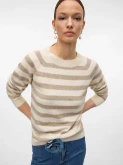 Vero Moda Doffy LS Striktrøje, , M*Dame Strik & Sweatshirts