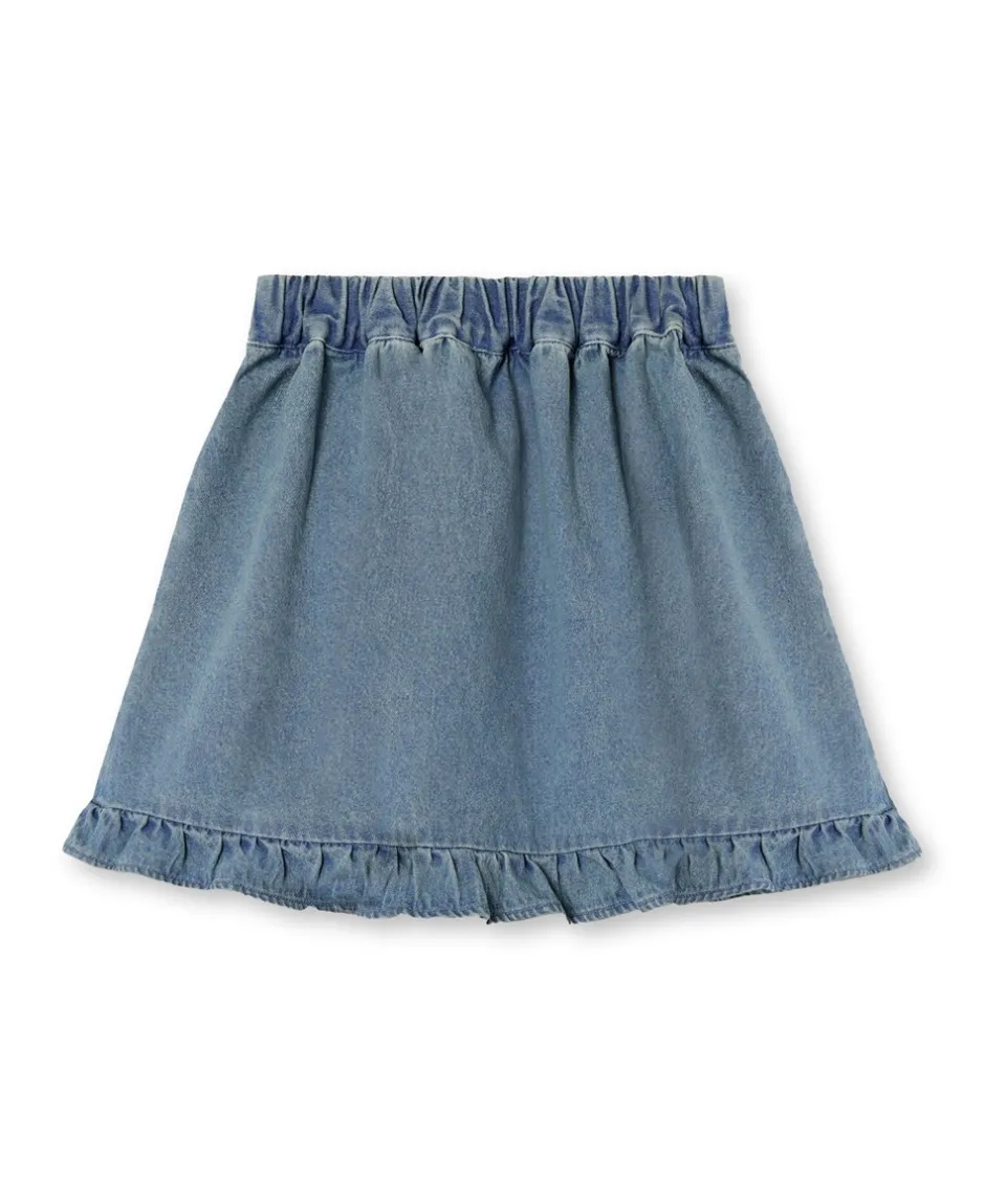 Best Fliink Don Rose Nederdel, , 122 cm Medium Denim Blue