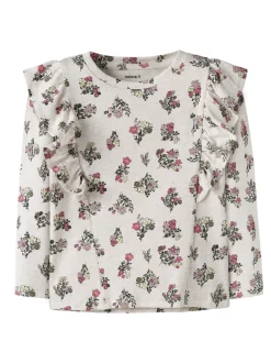 Sale Name It Doritta Bluse, , 116 cm Peyote Melange